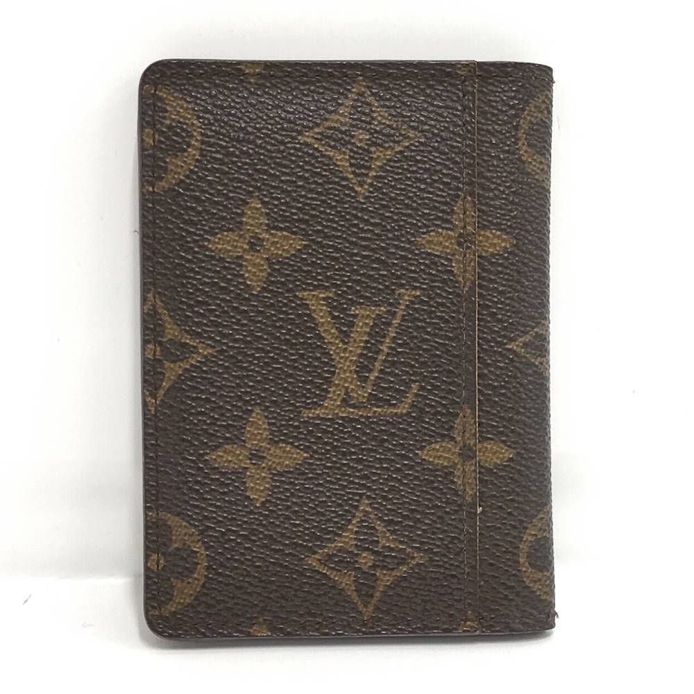 Louis Vuitton Card Holder Pass Vertical Case Monogram — view 3