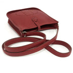 Hermes Shoulder Bag Evelyne TPM Red Leather — view 5