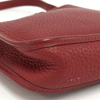Hermes Shoulder Bag Evelyne TPM Red Leather — view 4