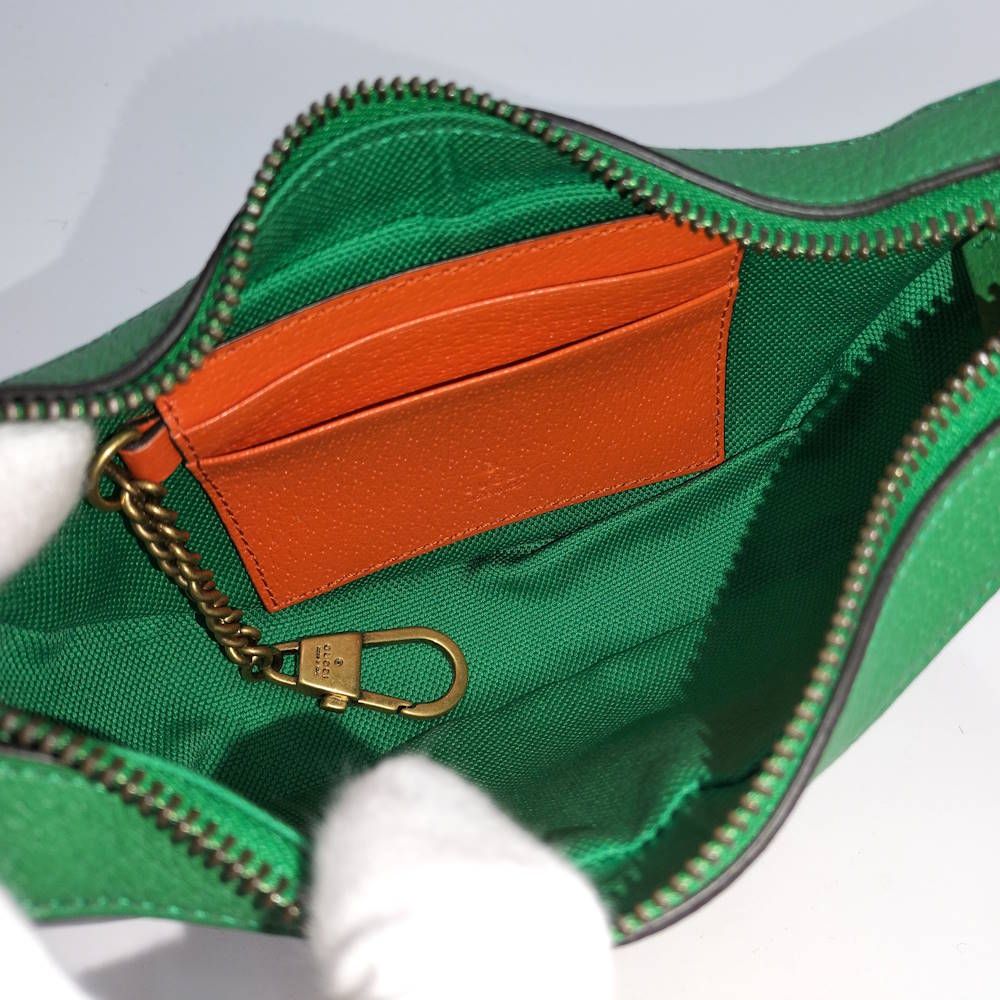 Gucci Game Mini Bag Half Moon Leather Multicolor — view 8