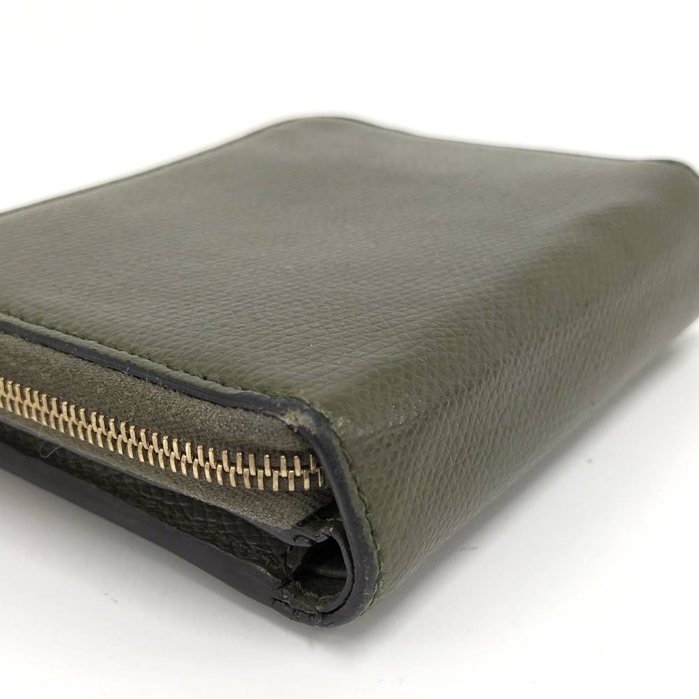 Fendi Wallet F's Leather Green — view 4