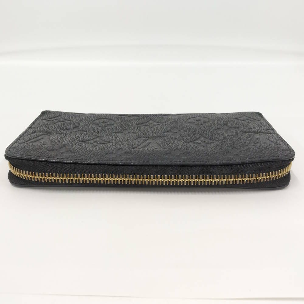Louis Vuitton Zippy Wallet Zip Around Monogram Empreinte Noir Black — view 5