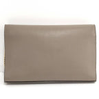 Fendi Chain Wallet F's Leather Grey — view 2