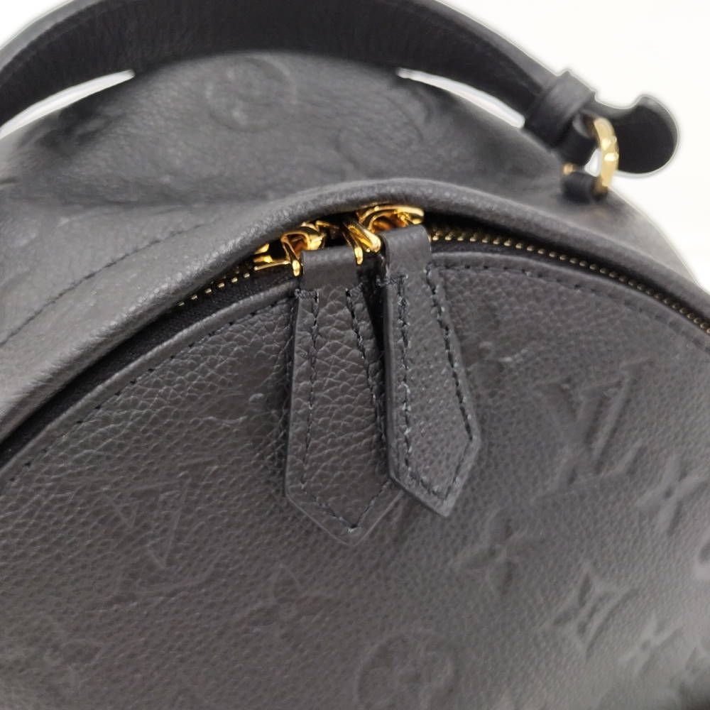 Louis Vuitton Sorbonne Backpack Monogram Empreinte Noir Black — view 7