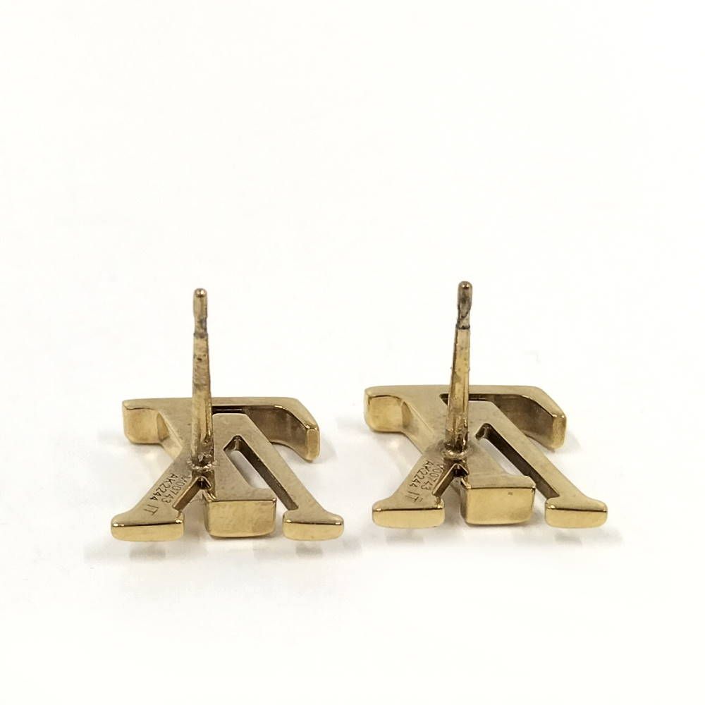 Louis Vuitton LV Iconic Earrings Plated Gold — view 5