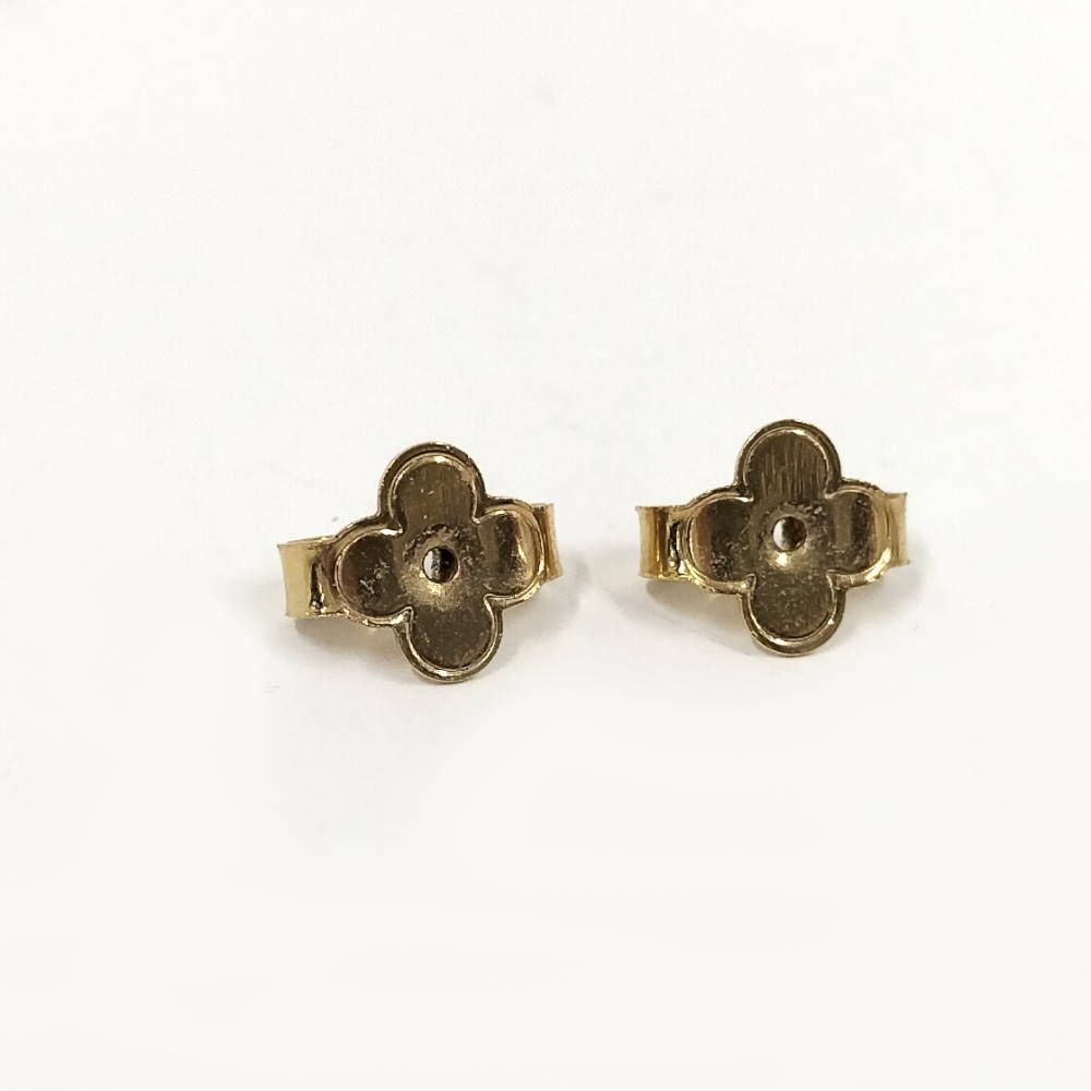 Louis Vuitton LV Iconic Earrings Plated Gold — view 4