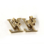 Louis Vuitton LV Iconic Earrings Plated Gold — view 3