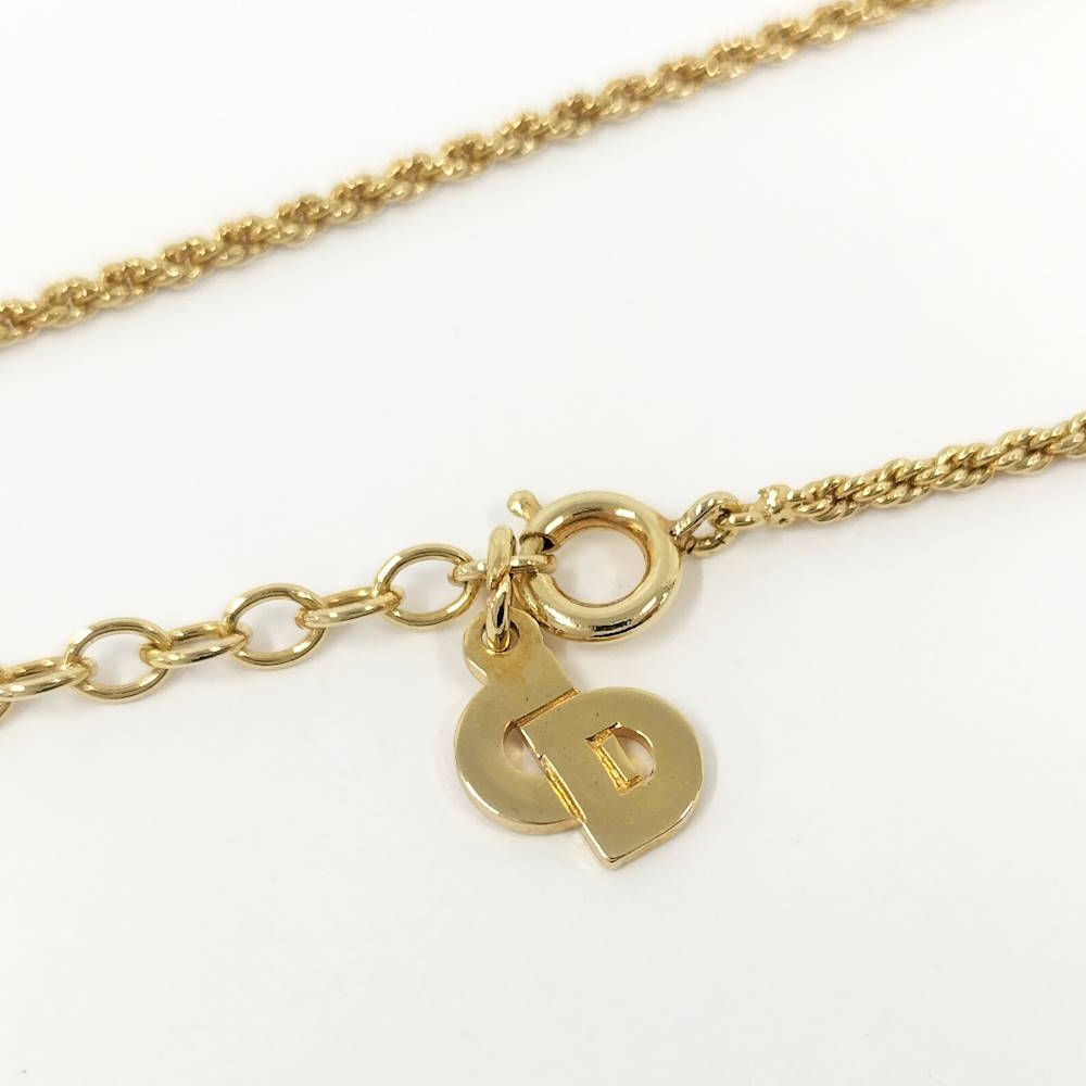 Dior Necklace Plated Gold — view 6