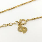 Dior Necklace Plated Gold — view 6