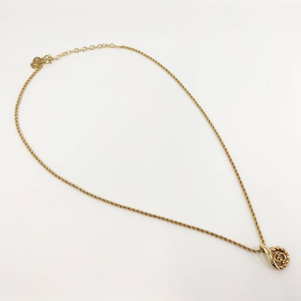 Dior Necklace Plated Gold — view 4