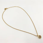 Dior Necklace Plated Gold — view 4