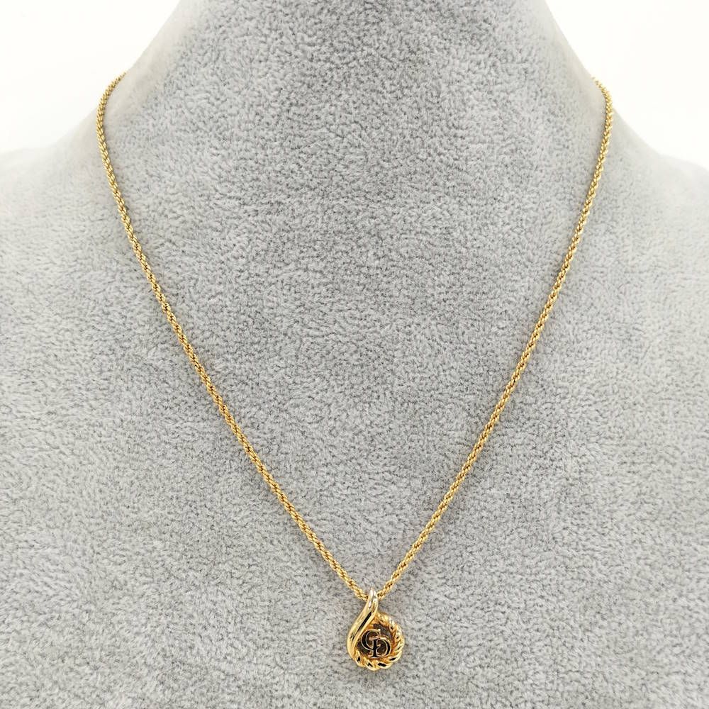 Dior Necklace Plated Gold — view 8
