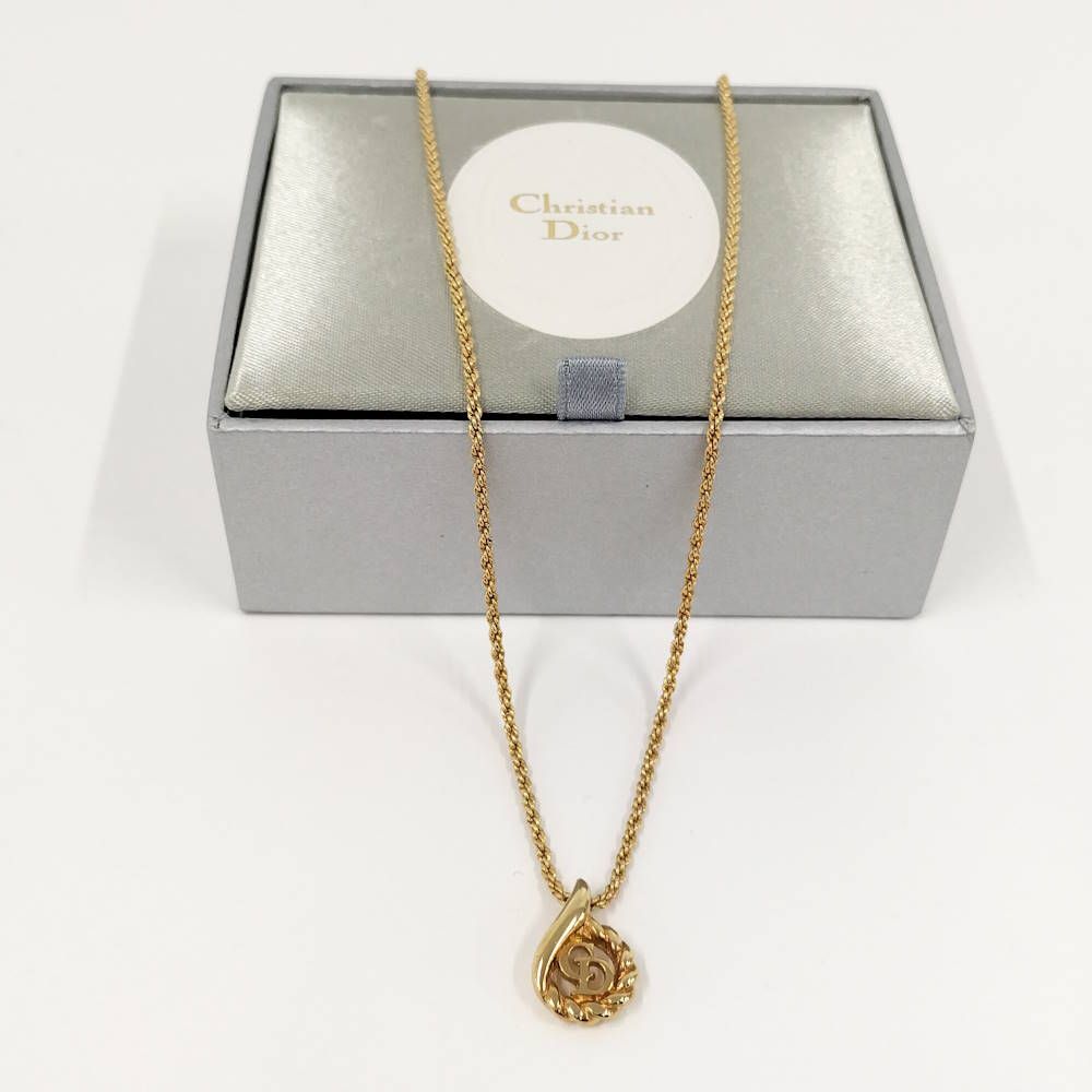 Dior Necklace Plated Gold — view 9