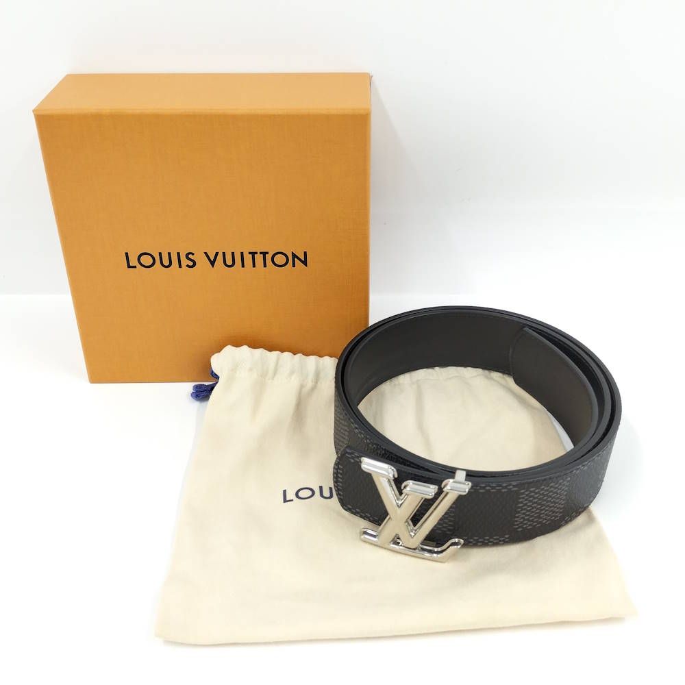 Louis Vuitton Belt LV Dimension Reversible Graphite — view 9