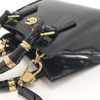 Gucci Diana Small Tote 2-Way Shoulder Bag Leather Black — view 5