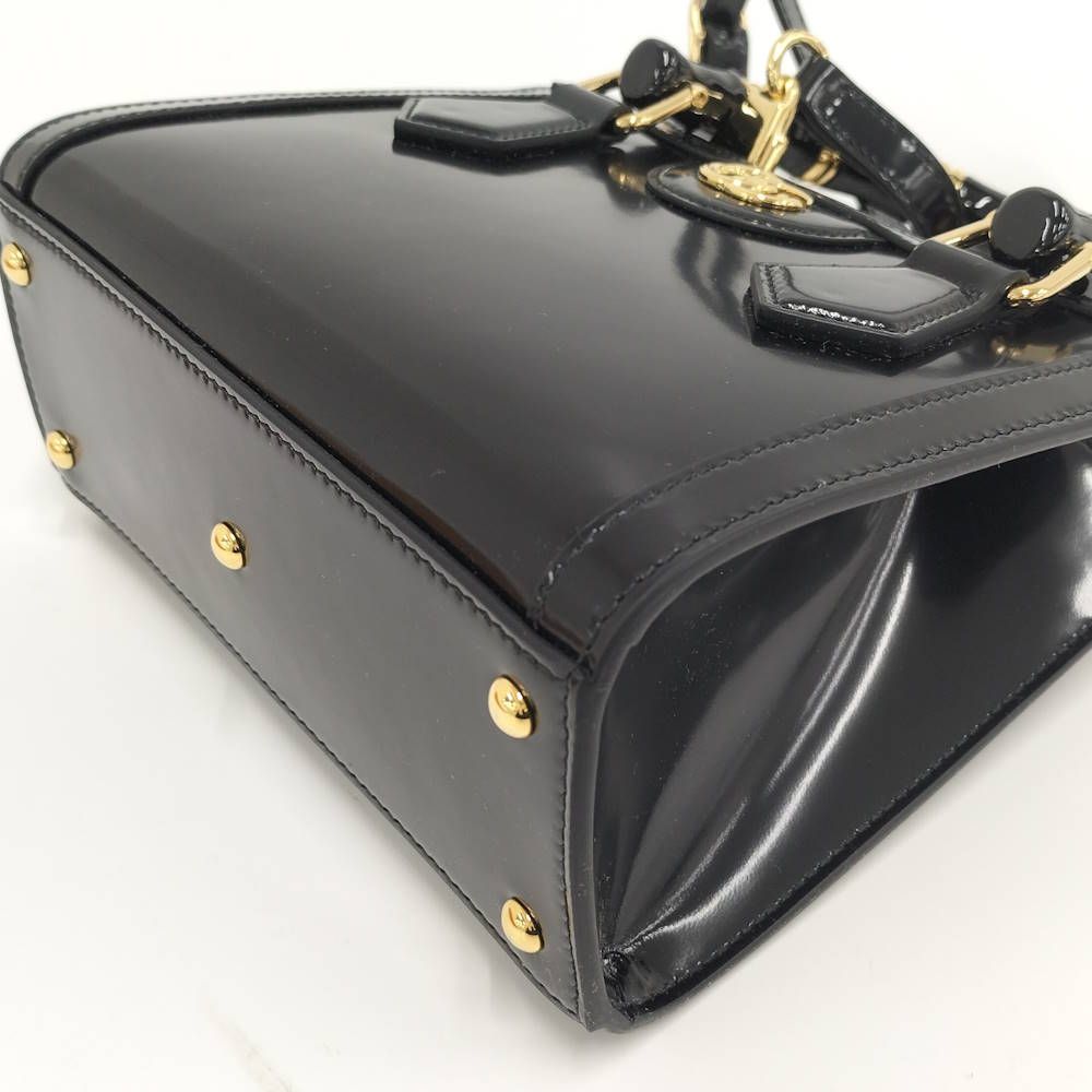 Gucci Diana Small Tote 2-Way Shoulder Bag Leather Black — view 3
