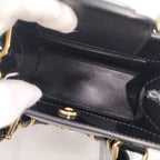 Gucci Diana Small Tote 2-Way Shoulder Bag Leather Black — view 8