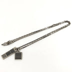 Louis Vuitton Collier Damier Colors Necklace Plated Silver — view 3