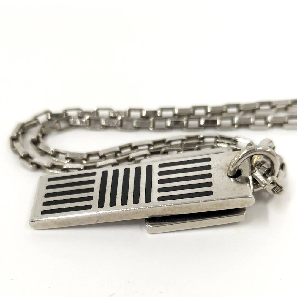 Louis Vuitton Collier Damier Colors Necklace Plated Silver — view 5