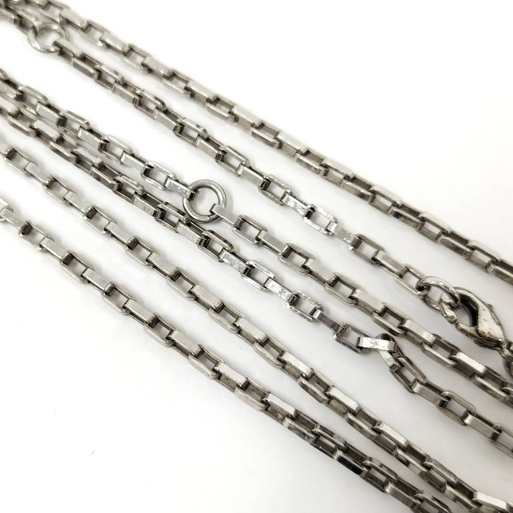 Louis Vuitton Collier Damier Colors Necklace Plated Silver — view 9