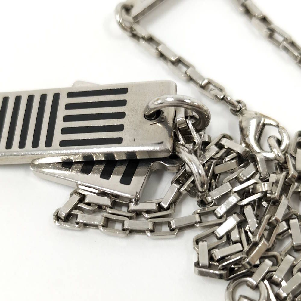 Louis Vuitton Collier Damier Colors Necklace Plated Silver — view 8