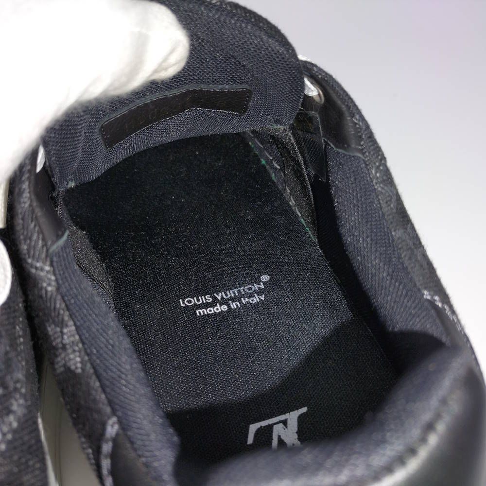 Louis Vuitton Resort Sneakers Denim Black — view 9