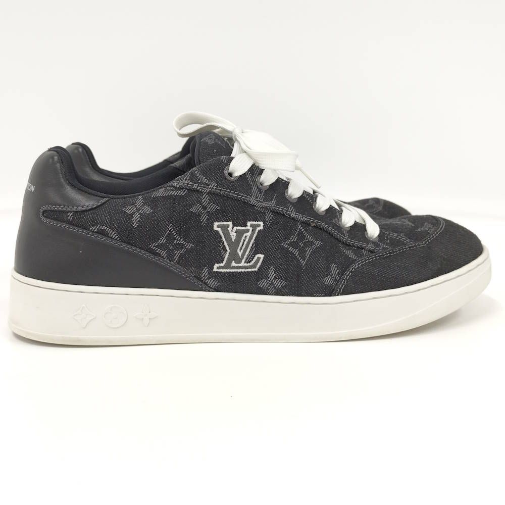 Louis Vuitton Resort Sneakers Denim Black — view 4