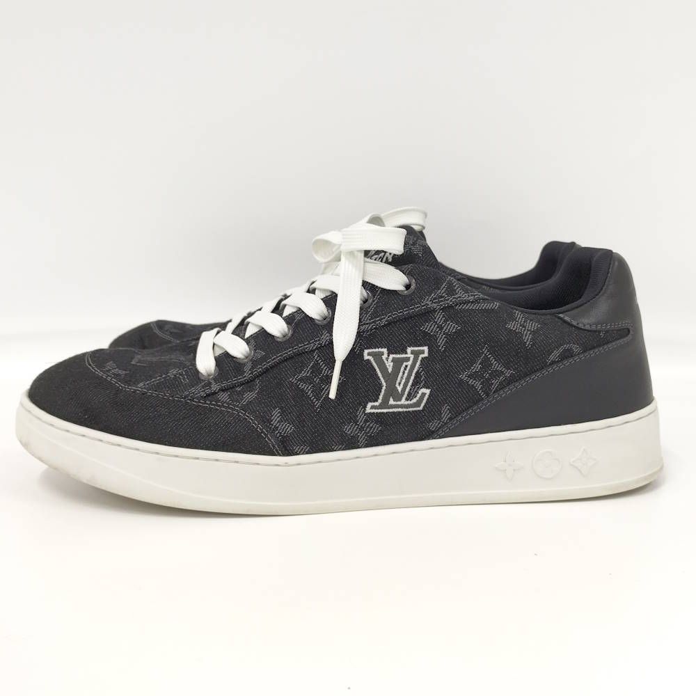 Louis Vuitton Resort Sneakers Denim Black — view 3