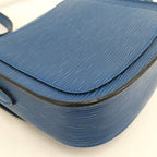 Louis Vuitton Saint Cloud Shoulder Bag Epi Toledo Blue — view 5