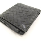 Bottega Veneta Bifold Wallet Intrecciato Leather Gray — view 6