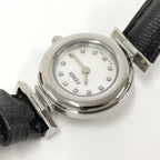 Fendi Watch Quartz Black Leather White Shell Dial — view 7