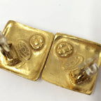 Chanel Earrings CC Logo Square — view 6