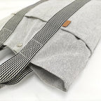 Hermes Tote New Fourre Tout Cabas Canvas Gray — view 6