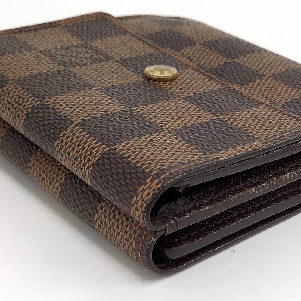 Louis Vuitton Porte-Monnaie Billets Cult Cles Fold Wallet Damier Ebene — view 4