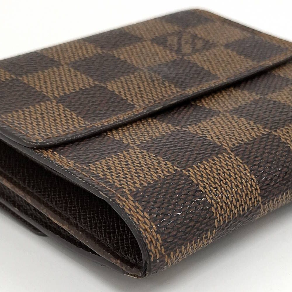 Louis Vuitton Porte-Monnaie Billets Cult Cles Fold Wallet Damier Ebene — view 6