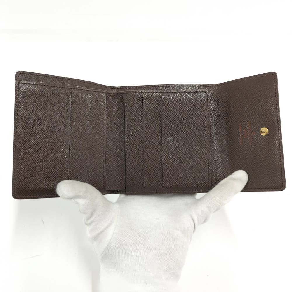 Louis Vuitton Porte-Monnaie Billets Cult Cles Fold Wallet Damier Ebene — view 2