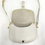 Dior Bobi Shoulder Bag CD Logo Leather White — view 8