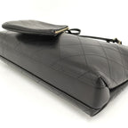 Chanel Chain Shoulder Bag Calf Black — view 4