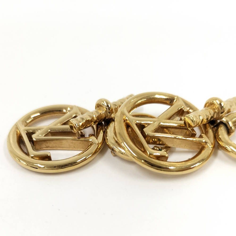 Louis Vuitton Boucle Doreille Baby e Earrings Plated Gold — view 4