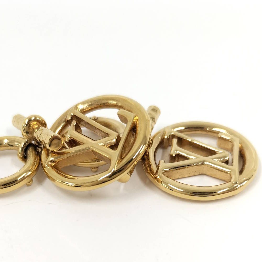 Louis Vuitton Boucle Doreille Baby e Earrings Plated Gold — view 5