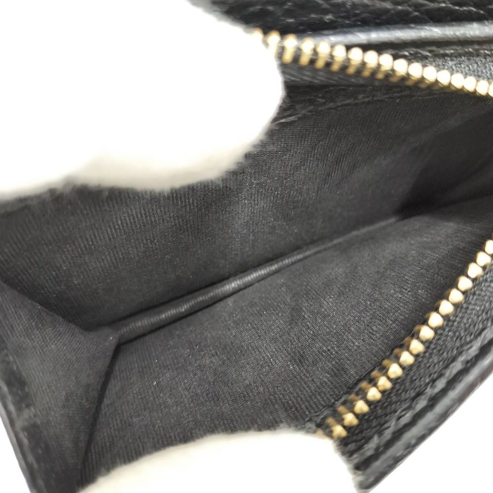 Gucci GG Marmont Bifold Wallet Leather Black — view 8