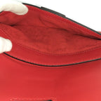 Louis Vuitton Very Chain Shoulder Bag Leather Ruby Red — view 8