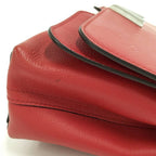Louis Vuitton Very Chain Shoulder Bag Leather Ruby Red — view 7