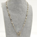 Chanel Long Necklace CC Logo Bambi Plated Gold — view 9