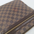 Louis Vuitton Pochette Bosphore Shoulder Bag Damier Ebene — view 6