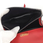Prada Mini Backpack Handbag Saffiano Red — view 9