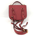 Prada Mini Backpack Handbag Saffiano Red — view 2