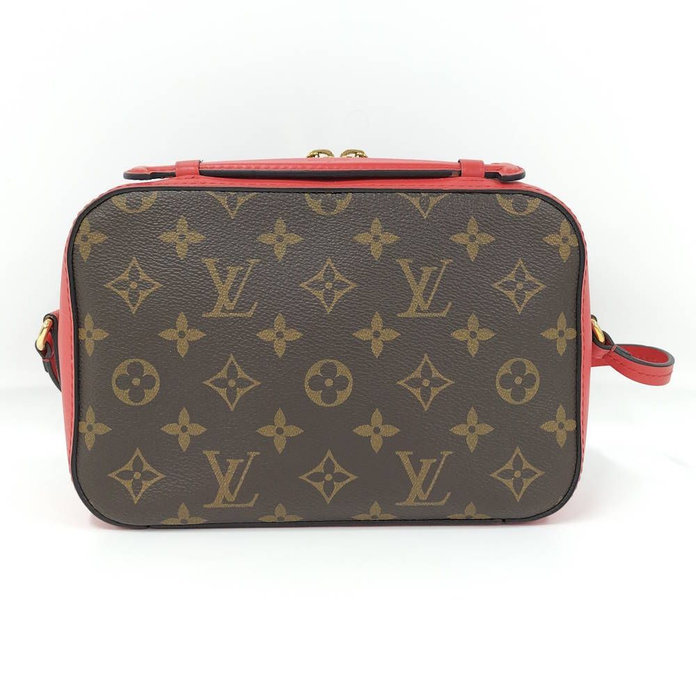 Louis Vuitton Saintonge 2-Way Shoulder Bag Monogram Coquelicot — view 2