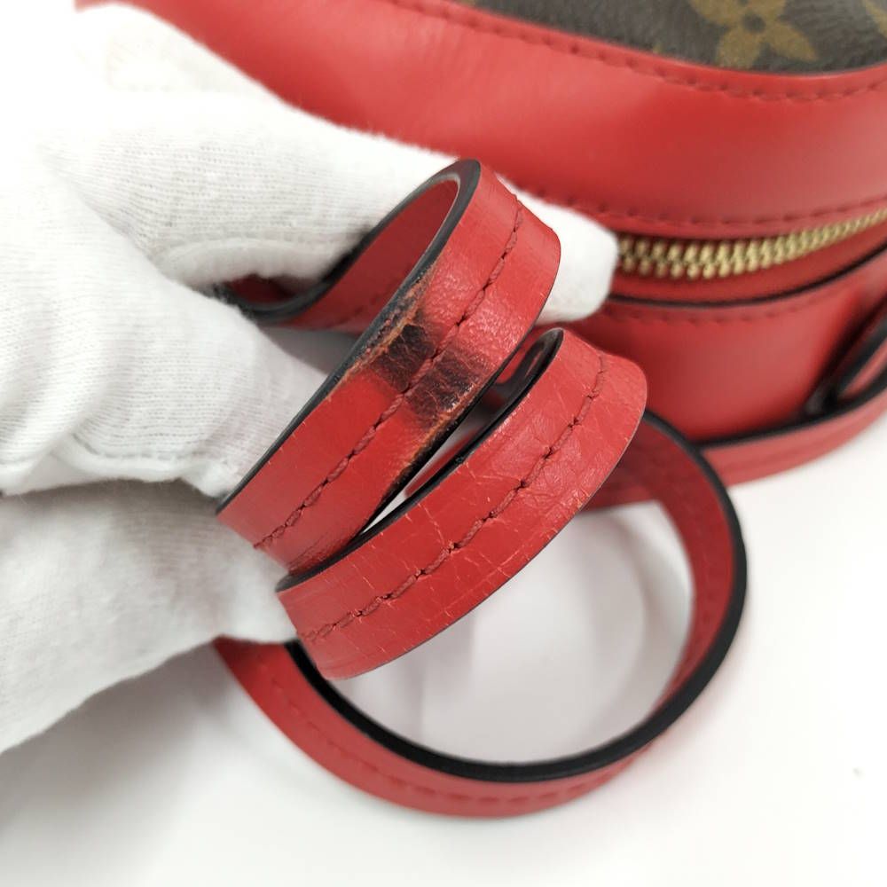Louis Vuitton Saintonge 2-Way Shoulder Bag Monogram Coquelicot — view 5