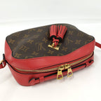 Louis Vuitton Saintonge 2-Way Shoulder Bag Monogram Coquelicot — view 6